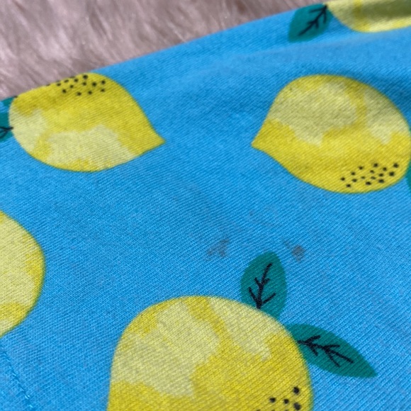 Girls Lemon Romper - Picture 5 of 5